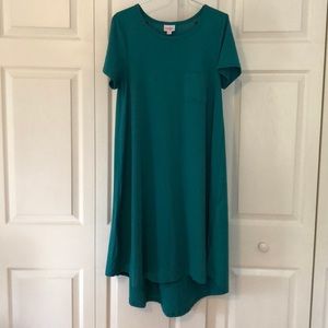 XS Carly dress teal